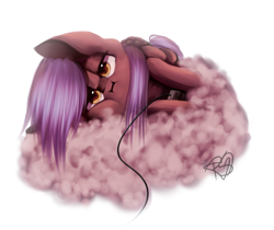 Size: 1189x998 | Tagged: safe, artist:prettyshinegp, oc, oc only, pegasus, pony, bored, cloud, female, mare, on a cloud, pegasus oc, signature, simple background, solo, transparent background, wings