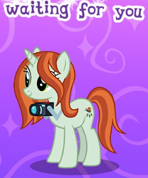 Size: 340x409 | Tagged: safe, gameloft, crackle cosette, queen chrysalis, pony, unicorn, g4, camera, cropped, disguise, disguised changeling, female, mare, meme, solo, wow! glimmer