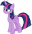 Size: 3000x3162 | Tagged: safe, artist:cloudy glow, twilight sparkle, alicorn, pony, g4, my little pony best gift ever, my little pony: friendship is magic, .ai available, female, high res, mare, messy mane, simple background, solo, transparent background, twilight sparkle (alicorn), vector