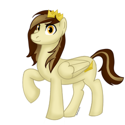 Size: 1000x1000 | Tagged: safe, artist:greenlion, oc, oc only, oc:prince whateverer, pegasus, pony, artwork, folded wings, greenlion, looking at you, male, music, pegasus oc, princewhateverer, raised hoof, simple background, smiling, smiling at you, solo, stallion, transparent background, wings