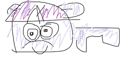 Size: 814x395 | Tagged: safe, twilight sparkle, pony, unicorn, g4, 1000 hours in ms paint, not salmon, solo, thousand yard stare, wat