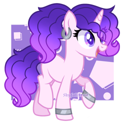 Size: 1470x1470 | Tagged: safe, artist:skyfallfrost, oc, oc only, pony, unicorn, female, mare, simple background, solo, transparent background