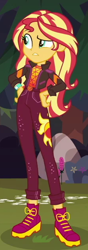 Size: 222x630 | Tagged: safe, screencap, sunset shimmer, human, equestria girls, equestria girls specials, g4, my little pony equestria girls: better together, my little pony equestria girls: sunset's backstage pass, cropped, solo