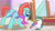 Size: 3072x1727 | Tagged: safe, screencap, jazz hooves, kenneth, bird, earth pony, pony, seagull, baby critters, g5, my little pony: tell your tale, spoiler:g5, spoiler:my little pony: tell your tale, :o, duo, female, high res, mare, microphone, open mouth, open smile, smiling, youtube link