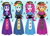 Size: 2736x1972 | Tagged: safe, artist:bageloftime, pinkie pie, rainbow dash, sunset shimmer, twilight sparkle, alicorn, human, equestria girls, g4, caroling, christmas, christmas 2022, clothes, dress, female, gown, group, holiday, humanized, long dress, long skirt, quartet, singing, skirt, twilight sparkle (alicorn)