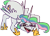 Size: 2054x1468 | Tagged: safe, artist:alumx, princess celestia, alicorn, pony, g4, eyebrows, eyebrows visible through hair, female, laughing, mare, meme, open mouth, simple background, solo, transparent background, wheeze