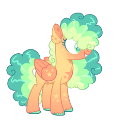 Size: 1932x2076 | Tagged: safe, artist:lilywolfpie, oc, pegasus, pony, colored wings, female, mare, simple background, solo, transparent background, wings
