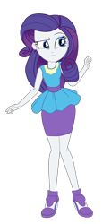 Size: 1900x3846 | Tagged: safe, artist:gmaplay, rarity, human, equestria girls, g4, my little pony equestria girls: better together, clothes, purple skirt, rarity peplum dress, simple background, skirt, solo, transparent background