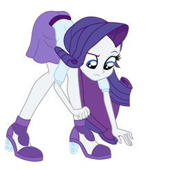 Size: 1900x1870 | Tagged: safe, alternate version, artist:gmaplay, rarity, human, equestria girls, g4, my little pony equestria girls, ass, ass up, butt, face down ass up, simple background, solo, transparent background