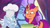 Size: 2732x1522 | Tagged: safe, screencap, alphabittle blossomforth, sunny starscout, earth pony, pony, unicorn, foal food, g5, my little pony: tell your tale, spoiler:g5, spoiler:my little pony: tell your tale, spoiler:tyts01e38, baking, bowl, chef's hat, cooking, crystal tea room, duo, female, freakout, freckles, hat, hoof hold, male, mane stripe sunny, mare, measuring cup, screaming, stallion, youtube link