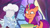 Size: 2732x1522 | Tagged: safe, screencap, alphabittle blossomforth, sunny starscout, earth pony, pony, unicorn, foal food, g5, my little pony: tell your tale, spoiler:g5, spoiler:my little pony: tell your tale, baking, bowl, chef's hat, cooking, crystal tea room, duo, female, freakout, freckles, hat, hoof hold, male, mane stripe sunny, mare, measuring cup, screaming, stallion, youtube link