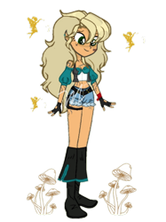 Size: 1280x1707 | Tagged: safe, artist:mapleb, oc, oc only, oc:pittpiltover, human, anthro, equestria girls, g4, clothes, equestria girls-ified, humanized, short shirt, simple background, solo, transparent background