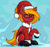 Size: 1278x1206 | Tagged: safe, artist:moonatik, oc, oc:moonatik, pegasus, pony, abstract background, adorkable, belt, boots, christmas, clothes, costume, cute, dork, glasses, gloves, hair bun, hat, holiday, pegasus oc, raised hoof, santa costume, santa hat, shoes, sitting, solo, uwu