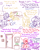 Size: 4779x6013 | Tagged: safe, artist:adorkabletwilightandfriends, moondancer, princess flurry heart, spike, starlight glimmer, twilight sparkle, oc, oc:lawrence, oc:pinenut, alicorn, cat, pony, unicorn, comic:adorkable twilight and friends, adorkable, adorkable twilight, ass up, bed, bedroom, bedside stand, blanket, board game, book, butt, clock, coffee table, comic, cute, door, dork, eyes closed, fanfic, female, flirting, friendship, giggling, glimmer glutes, hallway, happy, laughing, living room, looking at each other, looking at someone, lying down, mare, painting, pillow, plot, plushie, potted plant, sheet, slice of life, smiling, smiling at each other, table, teddy bear, twilight sparkle (alicorn), whistler's mother