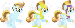 Size: 1117x422 | Tagged: safe, artist:gaines, oc, oc only, oc:sugar heart, pegasus, pony, armor, female, mare, obtrusive watermark, offspring, old art, parent:pound cake, parent:princess flurry heart, parents:poundflurry, pegasus oc, royal guard, royal guard armor, simple background, solo, toyhouse, toyhouse watermark, watermark, white background