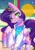 Size: 2480x3508 | Tagged: safe, artist:wavecipher, pipp petals, pegasus, pony, g5, abstract background, adorapipp, clothes, cute, female, high res, jacket, looking at you, mare, solo, white pupils