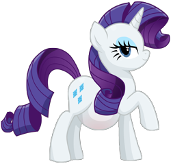 Size: 6900x6600 | Tagged: safe, artist:xniclord789x, rarity, pony, unicorn, g4, belly blush, female, looking at you, mare, preggity, pregnant, raised hoof, simple background, solo, transparent background