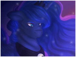 Size: 1280x960 | Tagged: safe, artist:binibean, princess luna, alicorn, pony, g4, female, solo