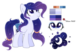 Size: 1842x1239 | Tagged: safe, artist:existencecosmos188, oc, oc only, pegasus, pony, g4, base used, ethereal mane, eyelashes, female, looking up, mare, pegasus oc, reference sheet, simple background, smiling, solo, starry mane, transparent background, wings