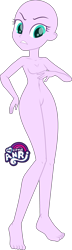 Size: 1387x4816 | Tagged: safe, artist:emperor-anri, oc, oc only, human, equestria girls, g4, barefoot, base, breasts, featureless breasts, feet, female, signature, simple background, solo, transparent background