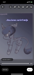 Size: 828x1792 | Tagged: safe, artist:enperry88, oc, oc only, oc:ancient swirl, pony, unicorn, bracelet, coat markings, collar, dark color, gem, gradient background, gray background, grayscale, horn, jewelry, leonine tail, looking at you, monochrome, pinto, pony oc, raised hoof, simple background, socks (coat markings), tail, teal background, unicorn oc
