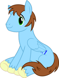 Size: 2048x2682 | Tagged: safe, artist:jp, derpibooru exclusive, oc, oc only, pegasus, pony, 2023 community collab, derpibooru community collaboration, .svg available, high res, male, simple background, sitting, solo, stallion, svg, transparent background, vector