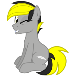 Size: 1200x1200 | Tagged: safe, artist:the smiling pony, oc, oc only, oc:lightpeace, earth pony, pony, 2023 community collab, derpibooru community collaboration, g4, .svg available, grin, looking at you, one eye closed, simple background, smiling, smiling at you, solo, svg, transparent background, vector, wink, winking at you