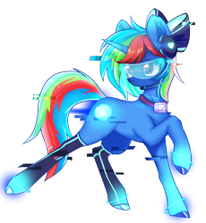 Size: 2300x2500 | Tagged: artist needed, source needed, safe, oc, oc only, oc:shining star, pony, 2023 community collab, derpibooru community collaboration, bow, clothes, goggles, high res, jewelry, necklace, science fiction, simple background, slender, socks, solo, sternocleidomastoid, thin, transparent background