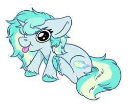 Size: 1048x860 | Tagged: safe, artist:rokosmith26, oc, oc only, oc:sour comet, pony, unicorn, angy, big eyes, cheeky, chibi, commission, cute, derp, female, floppy ears, horn, mare, simple background, sitting, solo, tongue out, transparent background, underhoof, unicorn oc, unshorn fetlocks, ych result