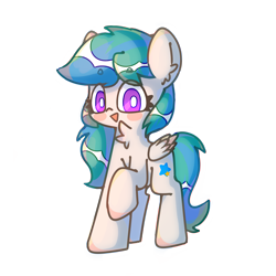 Size: 3543x3543 | Tagged: safe, artist:cro, oc, oc only, oc:lancy, pegasus, pony, 2023 community collab, derpibooru community collaboration, cute, female, high res, looking at you, mare, simple background, smiling, solo, transparent background