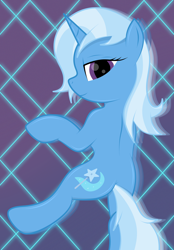 Size: 2288x3296 | Tagged: safe, artist:rugalack moonstar, trixie, pony, unicorn, g4, female, high res, looking at you, mare, phone wallpaper, smiling, solo