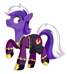 Size: 1388x1530 | Tagged: safe, artist:skysorbett, oc, oc only, oc:proudy hooves, earth pony, pony, 2023 community collab, derpibooru community collaboration, :t, blushing, boots, clothes, earth pony oc, full body, jersey, male, raised hoof, raised leg, scrunchy face, shoes, shorts, simple background, solo, stallion, standing, standing on two hooves, tail, transparent background, two toned mane, two toned tail, wavy mouth