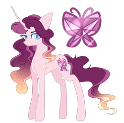 Size: 1275x1269 | Tagged: safe, artist:existencecosmos188, oc, oc only, alicorn, pony, female, long legs, magical lesbian spawn, mare, offspring, parent:fluttershy, parent:princess cadance, simple background, slender, solo, thin, transparent background