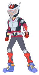 Size: 1900x3629 | Tagged: safe, artist:gmaplay, flash sentry, human, cheer you on, equestria girls, g4, my little pony equestria girls: better together, converse, kamen rider, kamen rider ryuki, male, shoes, simple background, solo, transparent background