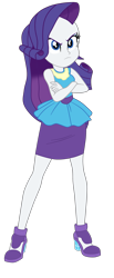 Size: 1519x3696 | Tagged: safe, artist:gmaplay, rarity, human, equestria girls, equestria girls specials, g4, my little pony equestria girls: better together, my little pony equestria girls: rollercoaster of friendship, angry, crossed arms, cute, high heels, madorable, rarity peplum dress, shoes, simple background, solo, transparent background
