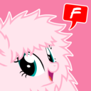 Size: 128x128 | Tagged: safe, artist:mixermike622, oc, oc only, oc:fluffle puff, earth pony, pony, tumblr:ask fluffle puff, g4, 2012, ask, avatar, brony history, f, female, icon, mare, nostalgia, picture for breezies, smiling, solo, tumblr, tumblr icon