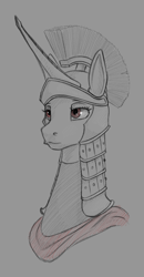 Size: 600x1150 | Tagged: safe, artist:stray prey, oc, oc only, pony, armor, solo