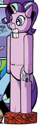 Size: 439x1334 | Tagged: safe, artist:andy price, idw, starlight glimmer, g4, spoiler:comic, spoiler:comicholiday2019, cropped, nutcracker, solo, wat