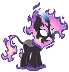 Size: 229x239 | Tagged: safe, gameloft, rarity, kirin, nirik, g4, my little pony: magic princess, kirin rarity, kirin-ified, nirik-ified, simple background, solo, species swap, transparent background