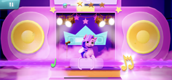 Size: 1792x828 | Tagged: safe, gameloft, pipp petals, pegasus, pony, g5, my little pony: mane merge, spoiler:g5, adorapipp, cute, female, mare, minigame, mobile game, solo