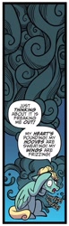 Size: 411x1334 | Tagged: safe, artist:kate sherron, idw, zephyr breeze, pegasus, pony, g4, spoiler:comic, spoiler:comic74, anxiety, dialogue, male, panic attack, relatable, solo, speech bubble, stallion