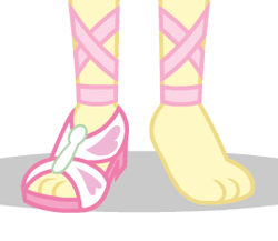 Size: 269x234 | Tagged: safe, edit, edited screencap, screencap, fluttershy, human, equestria girls, g4, barefoot, cropped, feet, foot focus, legs, pictures of legs, sandals, simple background, solo, white background