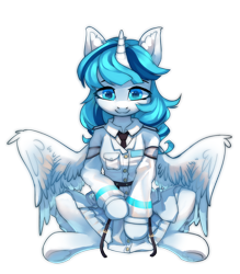 Size: 1614x1840 | Tagged: artist needed, safe, oc, oc only, oc:noctr cassius, alicorn, pony, 2023 community collab, derpibooru community collaboration, alicorn oc, horn, simple background, solo, transparent background, wings