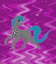 Size: 1750x2000 | Tagged: safe, artist:stray prey, oc, oc only, oc:lucent, pony, unicorn, solo, sternocleidomastoid