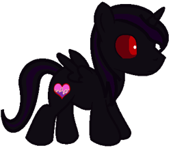 Size: 379x329 | Tagged: safe, artist:ellska01, artist:taionafan369, artist:tetos64, oc, oc:black stallion, oc:blix, alicorn, pony, series:the chronicles of nyx, series:the next generation, series:the nyxian alliance, alicorn oc, base artist:ellska01, base used, colt, foal, horn, male, male alicorn oc, next generation, offspring, parent:oc:skywind, parent:rainbow dash, parents:canon x oc, parents:skydash, recolor, red iris, red sclera, simple background, solo, transparent background, white pupil, wings