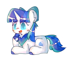 Size: 3543x3543 | Tagged: safe, artist:cro, oc, oc only, pony, unicorn, 2023 community collab, derpibooru community collaboration, bow, colored pupils, hair bow, high res, lying down, simple background, solo, transparent background