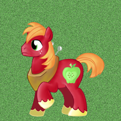 Size: 1102x1106 | Tagged: safe, artist:andromedasparkz, big macintosh, earth pony, pony, g4, male, solo, stallion