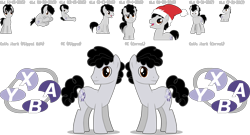 Size: 6072x3280 | Tagged: safe, artist:dustinwatsongkx, oc, oc only, earth pony, pony, christmas, hat, holiday, male, santa hat, simple background, stallion, transparent background