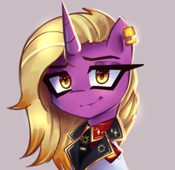 Size: 2940x2851 | Tagged: safe, artist:opal_radiance, oc, oc only, pony, unicorn, female, high res, mare, smiling, solo