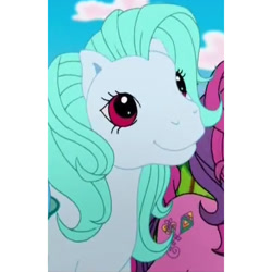 Size: 597x597 | Tagged: safe, screencap, skywishes, splash and down, pony, friends are never far away, g3, cute, female, mare, solo focus, splashabetes